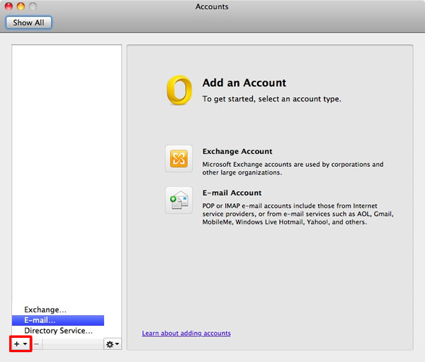 Outlook Mac 2